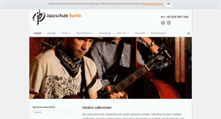 Desktop Screenshot of jazzschule-berlin.de